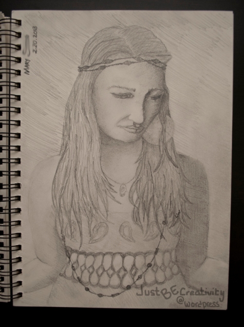 Mary. Graphite on Paper. February 20, 2013
