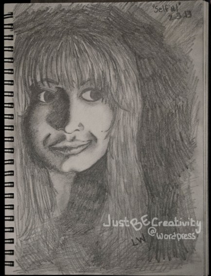 Self. Graphite on Drawing Paper. February 3, 2013.