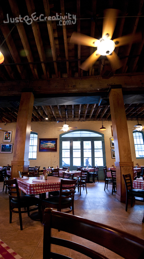 Mulate's. The best frog legs in town! Panorama Photograph. January, 2012.