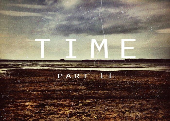 Time Part I. Digitally Manipulated Photograph. September 2014. This image accompanies a three-part short story serial.